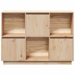 Sideboard 110.5x Solid Pine Wood - furniture piece