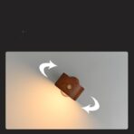 Creative Square Solid Wood Small Night Lamp - wood furniture