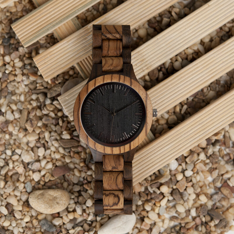 Inter-Wood Quartz Watch Men's Wood Watch - decorative item