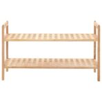 shoe rack, solid walnut wood, 69x shoe rack, walnut wood - interior design
