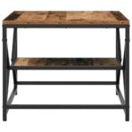 Coffee Table Reclaimed Wood 51 x Engineered Wood and - wood furniture