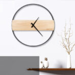 Wooden Wall Clock - handcrafted wood