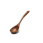 Acacia Wooden Spatula For Non-Stick Cookware Long Handle Wooden Spatula Wooden Spoon Wooden Soup Spoon Set - quality furniture