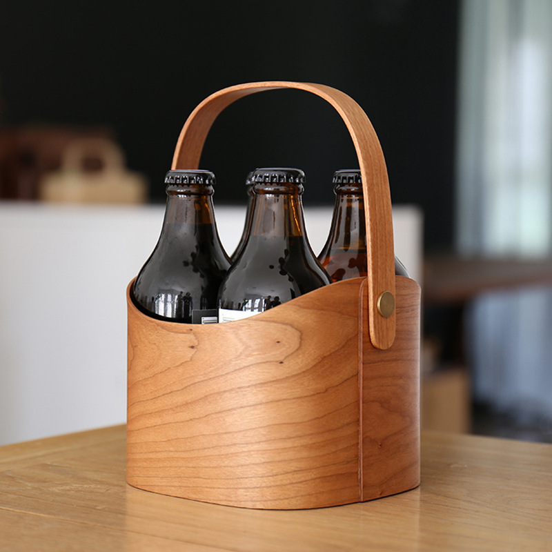 Solid Wood Handmade Japanese Storage Basket - interior design