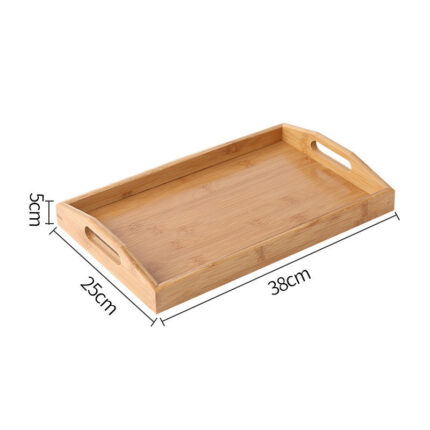Wooden Pastry Bread Plate Breakfast Fruit Wooden Plate - modern furniture