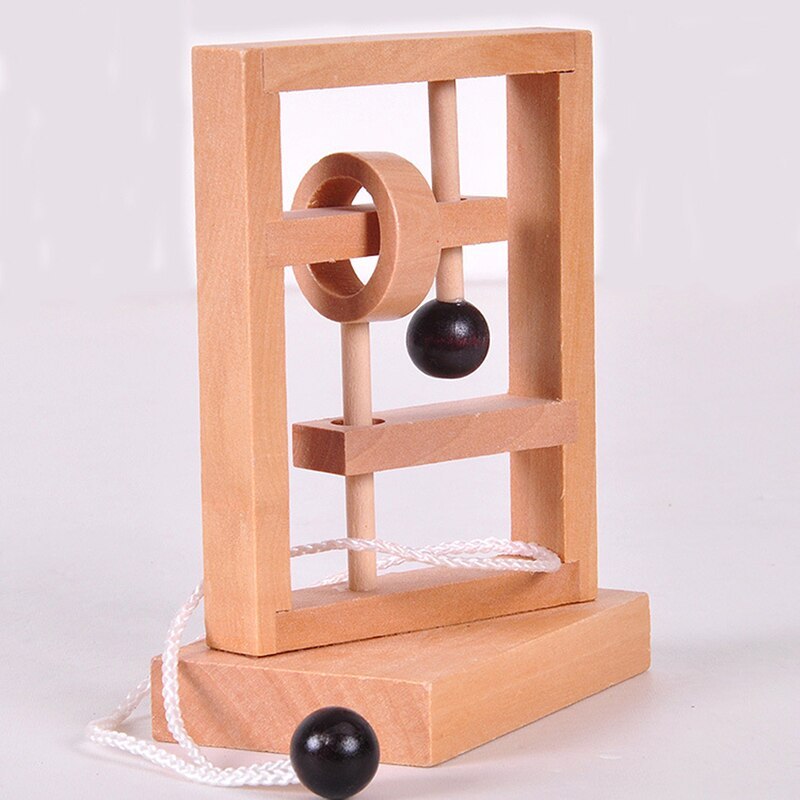 Wooden three-dimensional educational toys - home styling