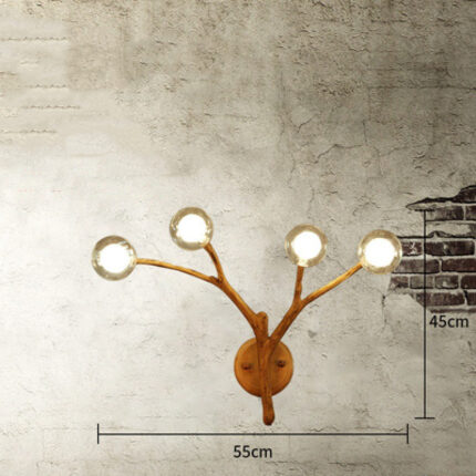 Home Nordic Creative Tree Branch Lighting - wood furniture