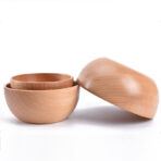 Beech wood bowl - home decor