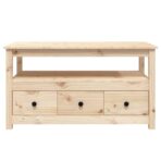Coffee Table 102x Solid Pine Wood - interior decor