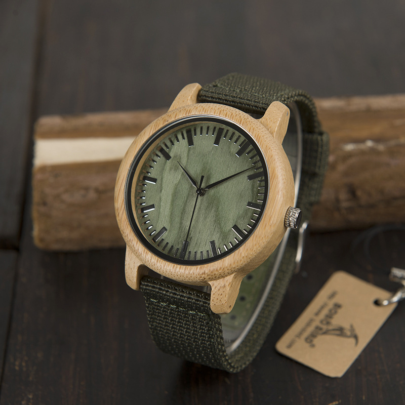 Wooden hand-framed bamboo wood woven strap - furniture design