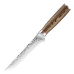 Hand Forged Color Wood Handle Kitchen Knife - living room furniture