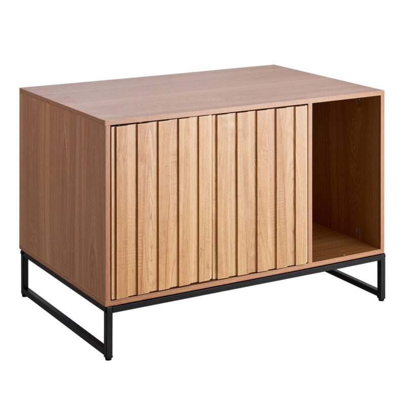 Cat Litter Box Enclosure Furniture, 31.5 In Hidden Litter Box Cabinet With Scratch Pad & Storage, Waterproof Cat Washroom End Table Cat House, Fit Most Of Litterbox, For Bedroom Living Room - living room furniture