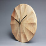 Wooden clock wall clock - modern furniture