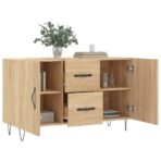 Sideboard Sonoma Oak 100x Wood Material - wooden craft