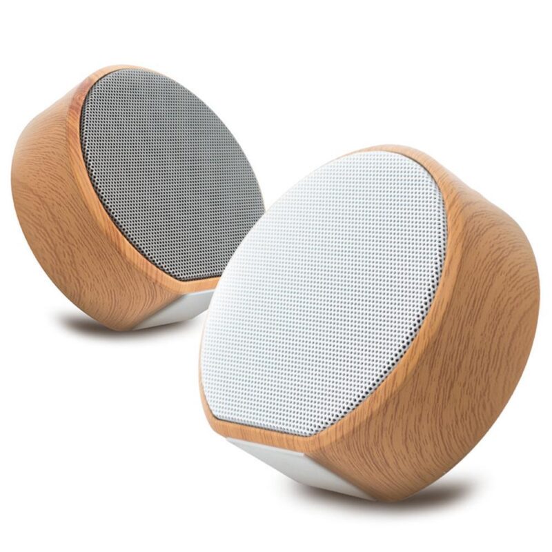 Mini Wood Bluetooth Speaker Portable Outdoor Wireless Support AUX TF - home furniture