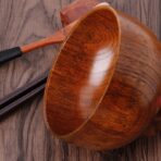 Wooden round wooden bowl - wood furniture