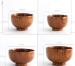 Wooden round wooden bowl - wood furniture