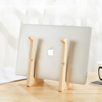 Wooden laptop stand - handcrafted wood