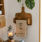 Natural Old Wood Paper Roll Kitchen Tissue Holder - interior decor