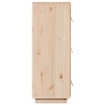 Highboard 34x40x108.5 cm Solid Pine Wood - bedroom furniture