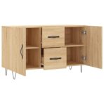 Sideboard Sonoma Oak 100x Wood Material - handcrafted wood