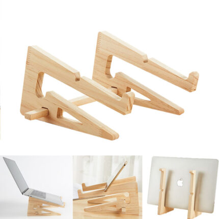 Wooden laptop stand - living room furniture