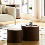 Round Coffee Table Unavailable Platforms- Welfel - home accessories