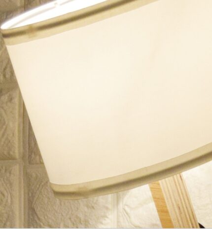 Creative Small Machine Humanoid Table Lamp Wooden Table Lamp Fashion Design Home Decor - home styling