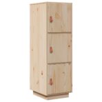 Highboard 34x40x108.5 cm Solid Pine Wood - furniture piece