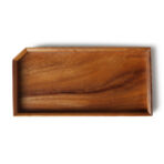 Pentagonal solid wood pallet - handcrafted wood