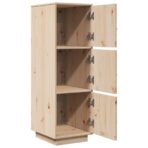 Highboard 34x40x108.5 cm Solid Pine Wood - wooden craft