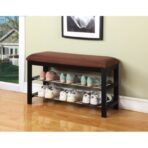 Wooden Shoe Stool - living room furniture