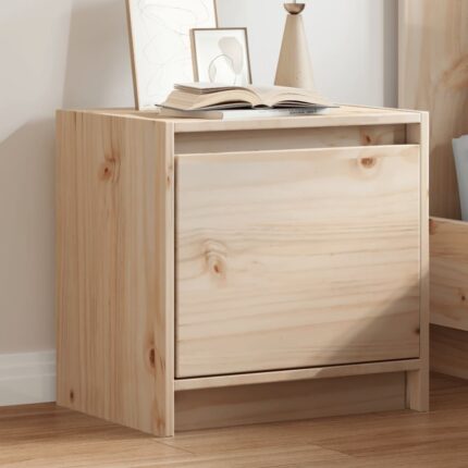 bedside table 40x30, solid pine wood bedside tables 2 - home accessories