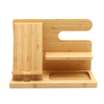 Multifunctional Desktop Stand Bamboo And Wood Creativity - interior decor