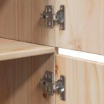 Highboard 34x40x108.5 cm Solid Pine Wood - bedroom furniture