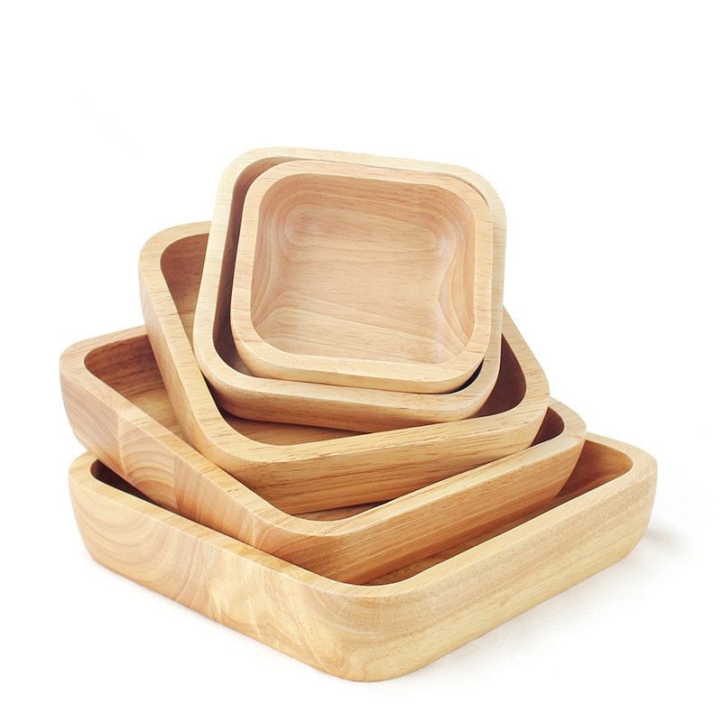 6692442534032.jpg Japanese rubber wood square plate - home accessories