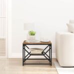 Coffee Table Reclaimed Wood 51 x Engineered Wood and - wood furniture