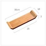 Creative Rectangular Solid Wood Tray Tableware - decorative item