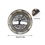 Viking Decor Wooden Wall Art Nordic - home styling