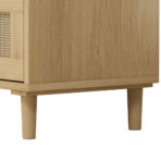 3 Drawers Rattan Storage Cabinet Rattan Drawer - home decor