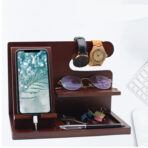 Multifunctional Desktop Stand Bamboo And Wood Creativity - home decor