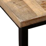 Nesting Table Coffee Table Set, 2-Piece, Recycled Solid Teak - wooden craft