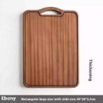 Solid Wood Vegetable Cutting Board - natural wood