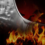 Hand Forged Color Wood Handle Kitchen Knife - dining furniture