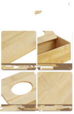 Home Hotel Pumping Box Car Bamboo Wood - wooden craft