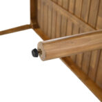 Acacia Wood Dining Table 6-Person Outdoor Table, Farmhouse Furniture For Patio, Garden, Backyard, Teak 180 LBS Weight Capacity 63L - decorative item