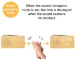 Led Digital Wood Clock Radio Alarm Clock - wooden craft