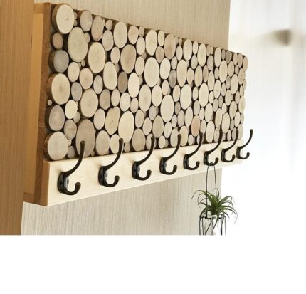 Solid Wood Coat Hook Hanger - interior design