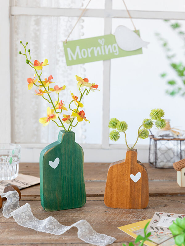 Vintage Wooden Tabletop Pendant - wooden decor