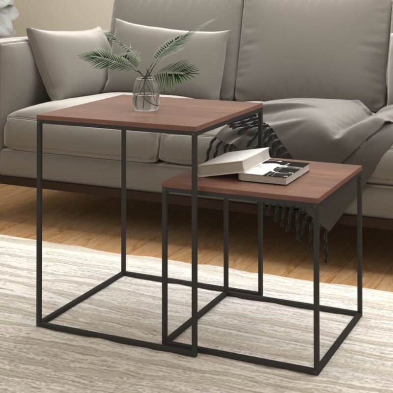 Coffee Table Set 2-piece. Wood material and Coffee Table Set 2-piece. - modern furniture